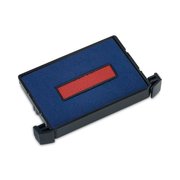 Identity Group Trodat E4750 Stamp Replacement Pad, 1 x 1 5/8, Blue/Red P4750BR